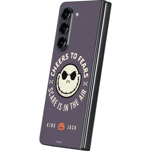 Disney The Nightmare Before Christmas Cheers to Fears Galaxy Z Fold5 5G Skin
